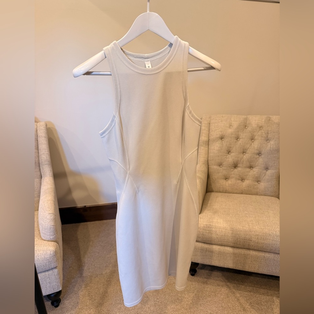 Lululemon Cream sleeveless Dress
